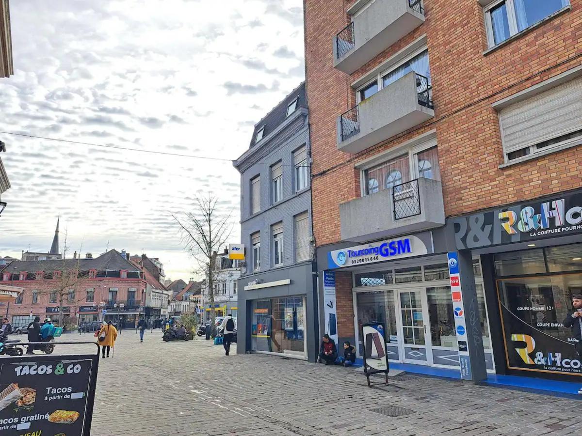 Magnifique T3 Avec Balcon Au Pied Du Metro Colbert Apartamento Tourcoing Exterior foto