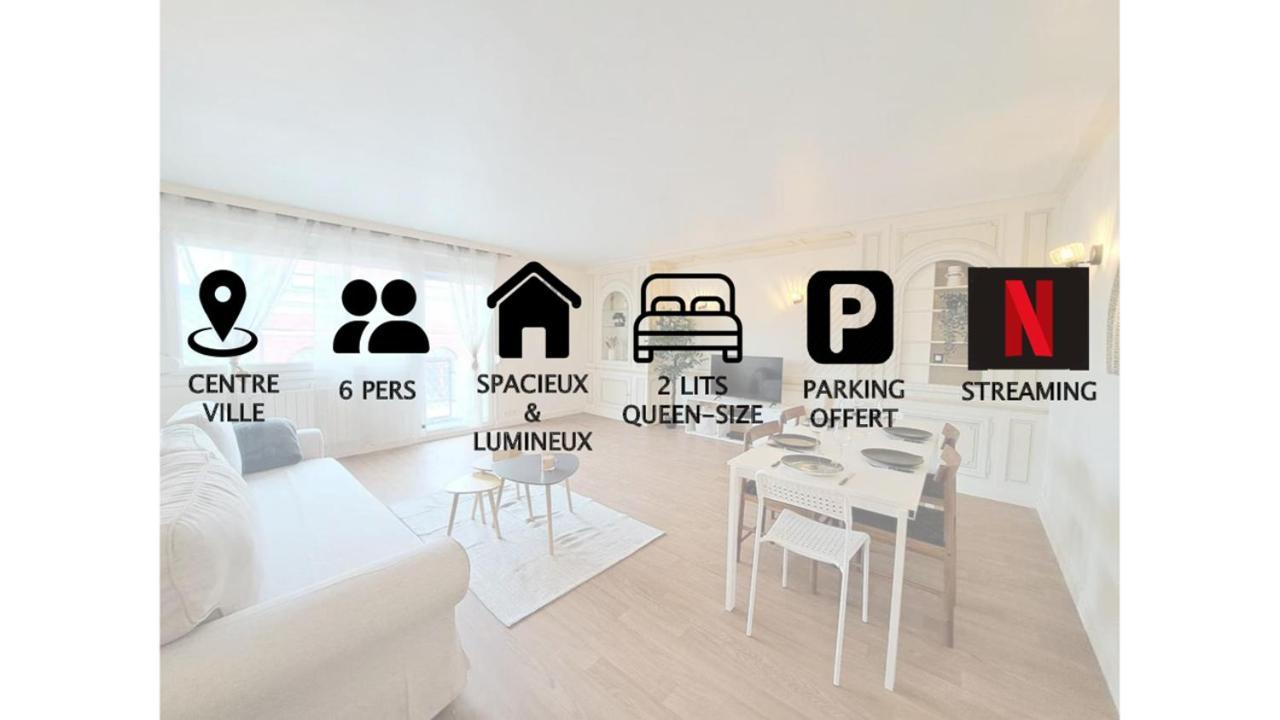 Magnifique T3 Avec Balcon Au Pied Du Metro Colbert Apartamento Tourcoing Exterior foto